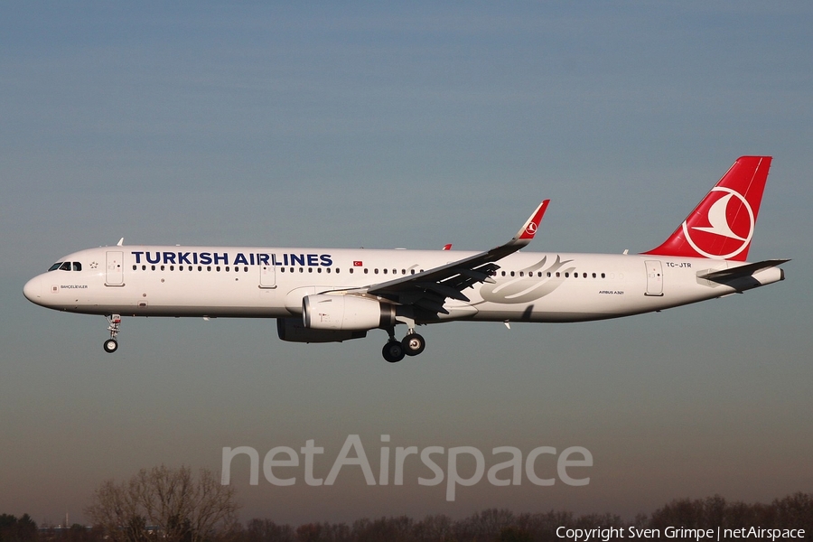 Turkish Airlines Airbus A321-231 (TC-JTR) | Photo 296077