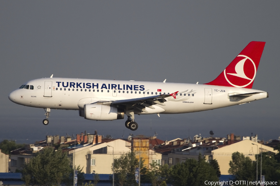 Turkish Airlines Airbus A319-132 (TC-JUA) | Photo 409632