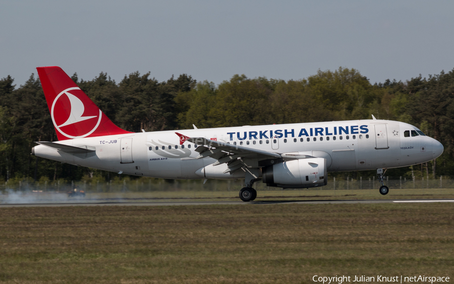 Turkish Airlines Airbus A319-132 (TC-JUB) | Photo 107465