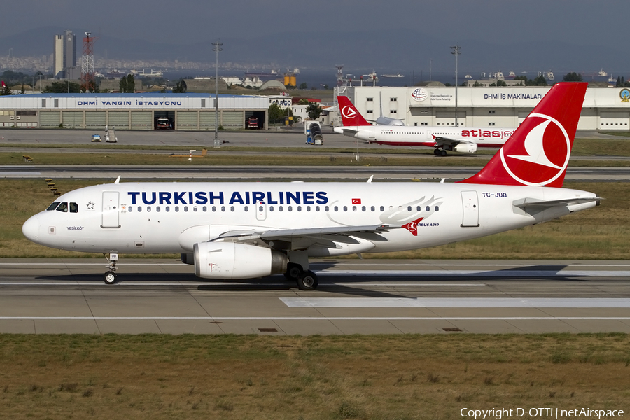 Turkish Airlines Airbus A319-132 (TC-JUB) | Photo 409594