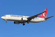 Turkish Airlines Boeing 737-8F2 (TC-JVA) at  Barcelona - El Prat, Spain