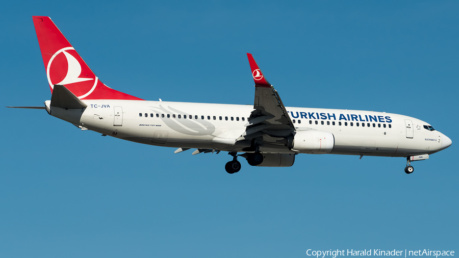 Turkish Airlines Boeing 737-8F2 (TC-JVA) | Photo 301142