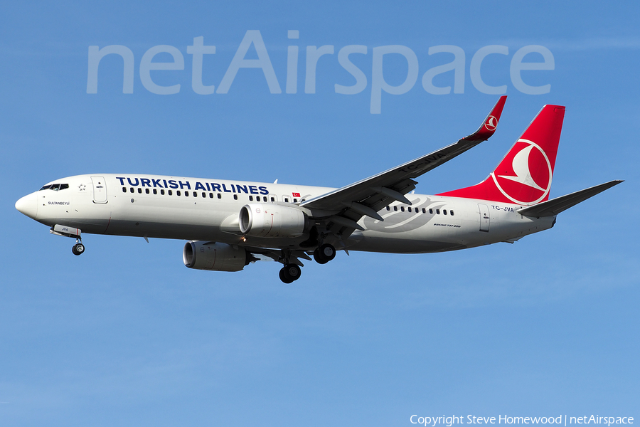 Turkish Airlines Boeing 737-8F2 (TC-JVA) | Photo 153826