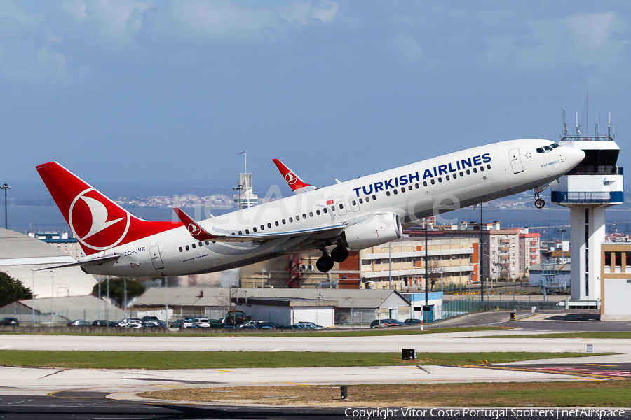 Turkish Airlines Boeing 737-8F2 (TC-JVA) | Photo 104896