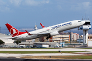 Turkish Airlines Boeing 737-8F2 (TC-JVA) at  Lisbon - Portela, Portugal