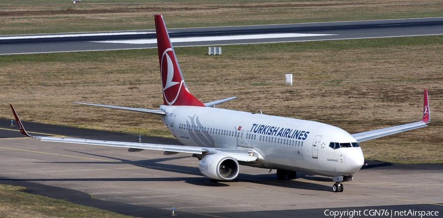 Turkish Airlines Boeing 737-8F2 (TC-JVB) | Photo 444497