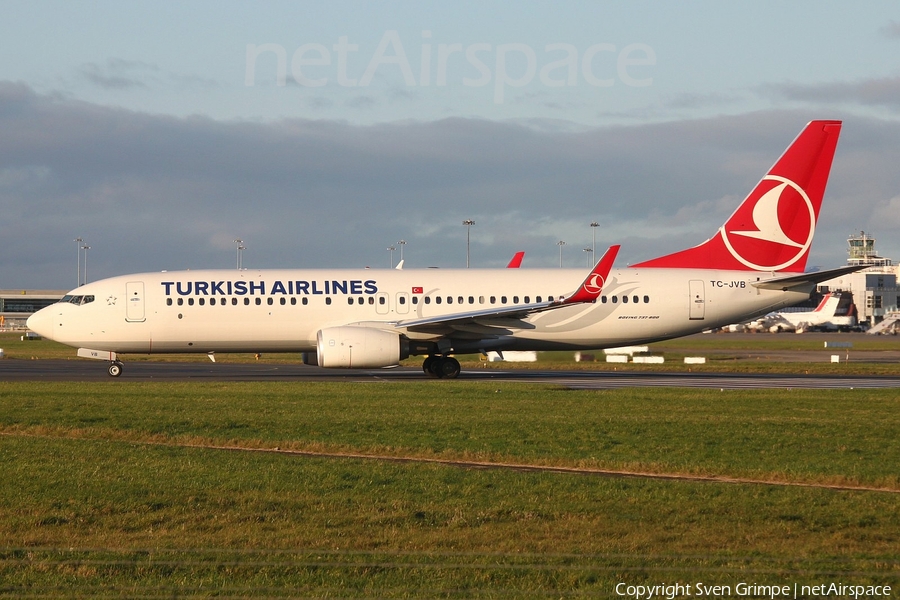 Turkish Airlines Boeing 737-8F2 (TC-JVB) | Photo 59963