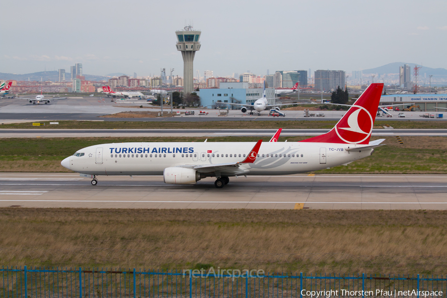 Turkish Airlines Boeing 737-8F2 (TC-JVB) | Photo 84661