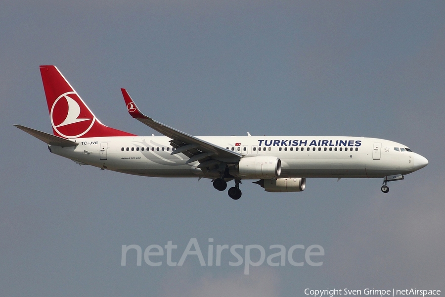 Turkish Airlines Boeing 737-8F2 (TC-JVB) | Photo 87598