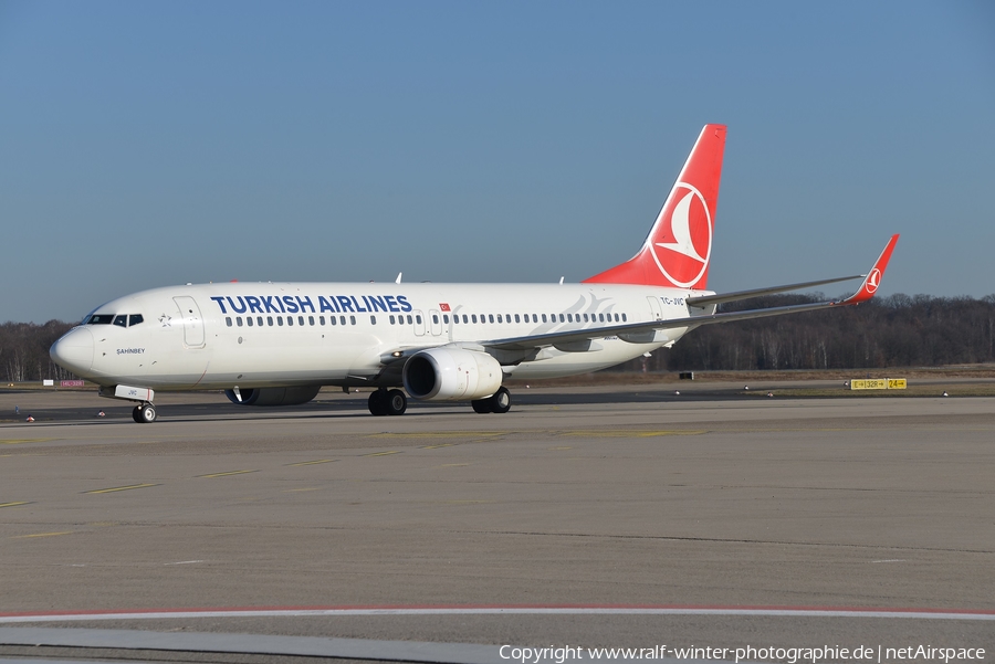 Turkish Airlines Boeing 737-8F2 (TC-JVC) | Photo 352783