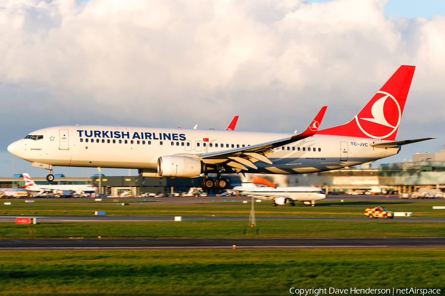 Turkish Airlines Boeing 737-8F2 (TC-JVC) | Photo 197946