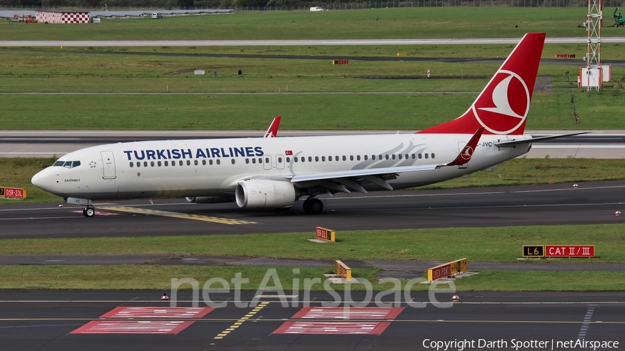 Turkish Airlines Boeing 737-8F2 (TC-JVC) | Photo 224013