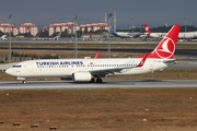 Turkish Airlines Boeing 737-8F2 (TC-JVC) at  Istanbul - Ataturk, Turkey