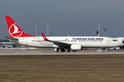 Turkish Airlines Boeing 737-8F2 (TC-JVD) at  Munich, Germany