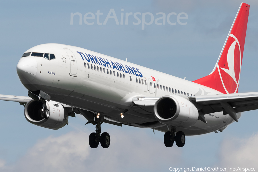Turkish Airlines Boeing 737-8F2 (TC-JVE) | Photo 165833