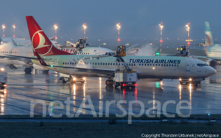 Turkish Airlines Boeing 737-8F2 (TC-JVE) | Photo 201432