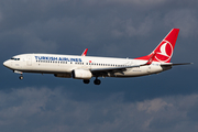 Turkish Airlines Boeing 737-8F2 (TC-JVE) at  Hamburg - Fuhlsbuettel (Helmut Schmidt), Germany