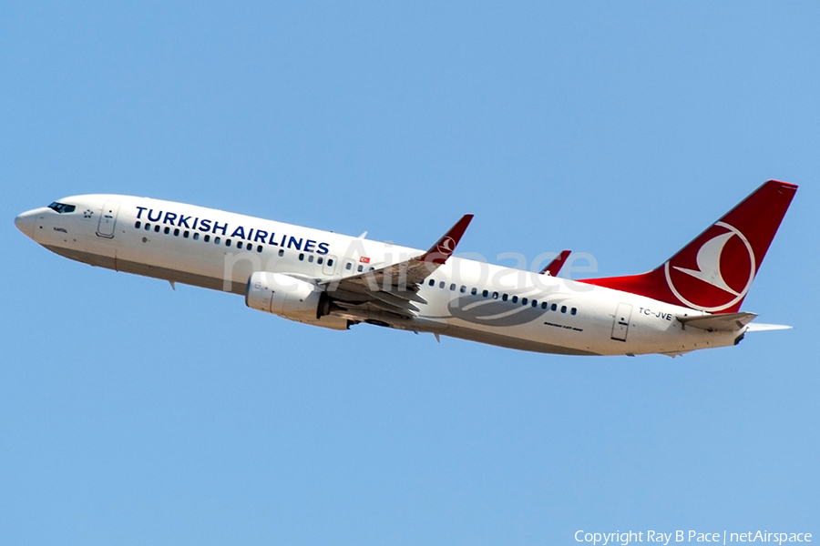 Turkish Airlines Boeing 737-8F2 (TC-JVE) | Photo 305856