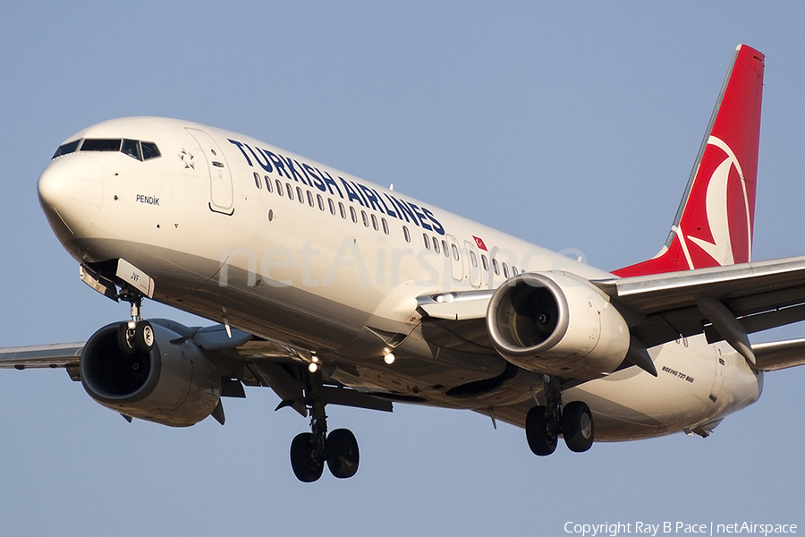 Turkish Airlines Boeing 737-8F2 (TC-JVF) | Photo 181988