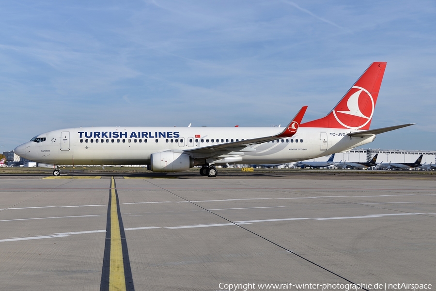 Turkish Airlines Boeing 737-8F2 (TC-JVG) | Photo 417350