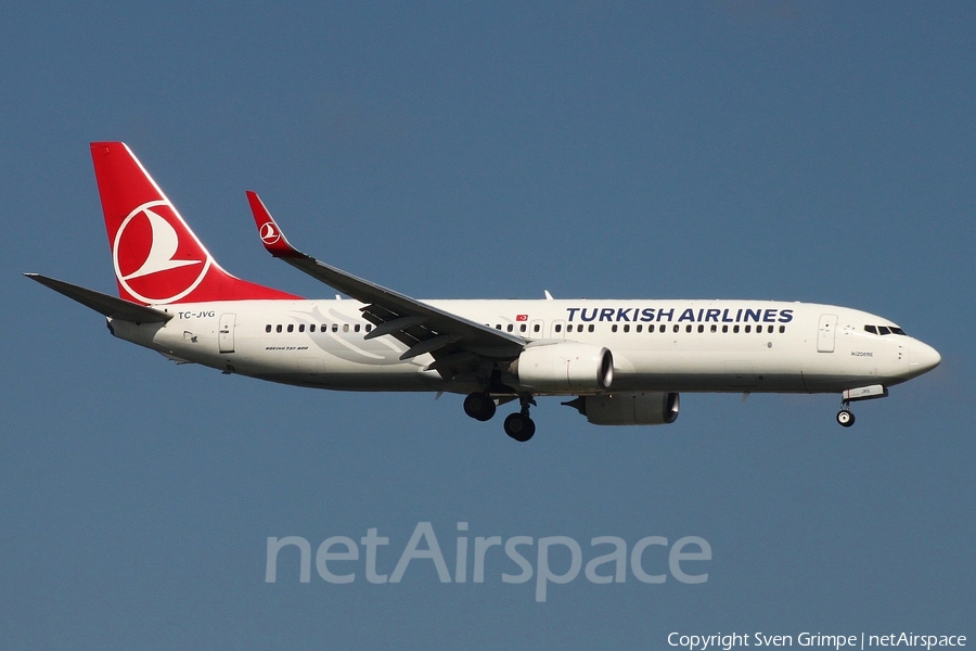 Turkish Airlines Boeing 737-8F2 (TC-JVG) | Photo 272379