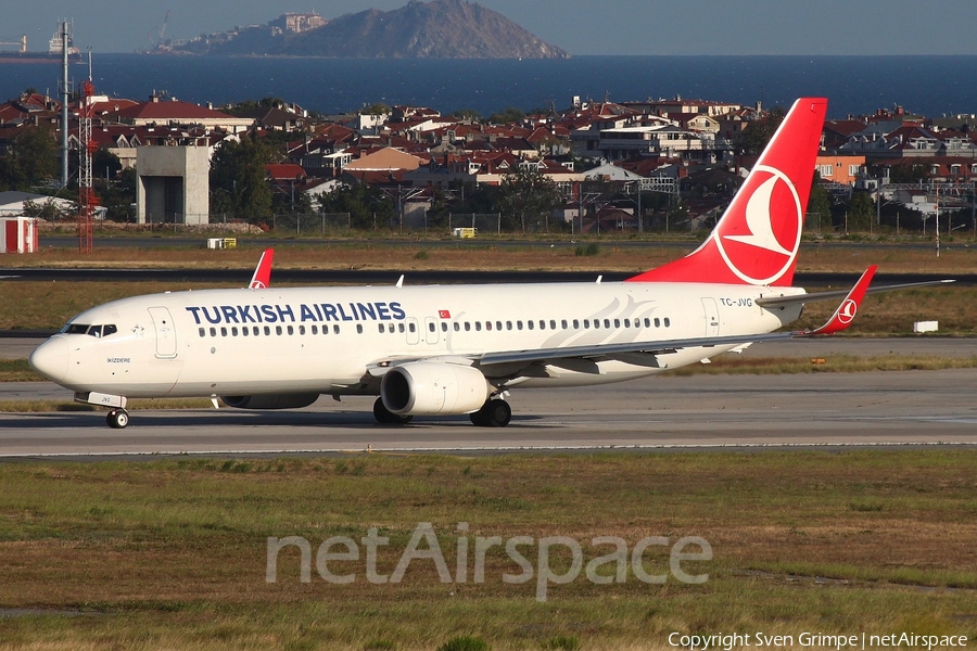 Turkish Airlines Boeing 737-8F2 (TC-JVG) | Photo 277465