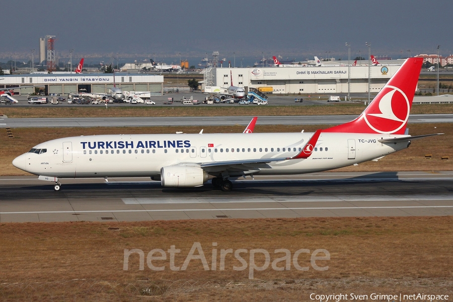 Turkish Airlines Boeing 737-8F2 (TC-JVG) | Photo 88448