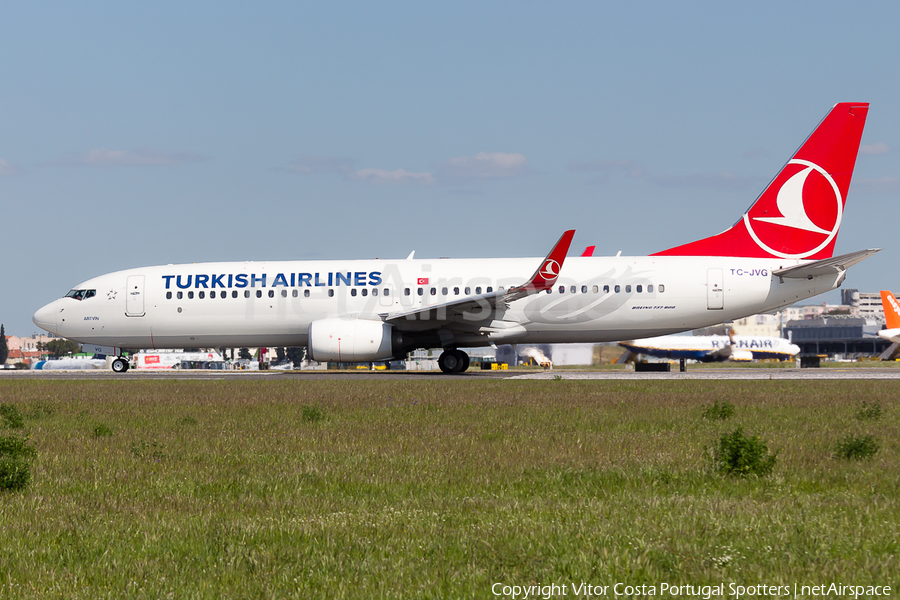 Turkish Airlines Boeing 737-8F2 (TC-JVG) | Photo 106429