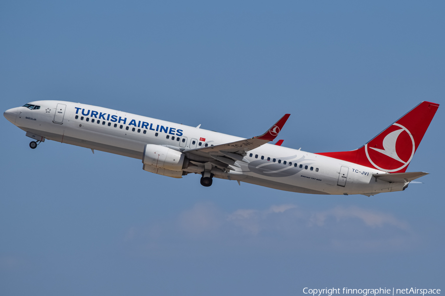Turkish Airlines Boeing 737-8F2 (TC-JVI) | Photo 452029