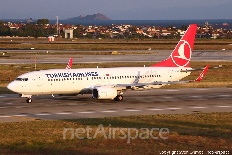 Turkish Airlines Boeing 737-8F2 (TC-JVI) | Photo 282494