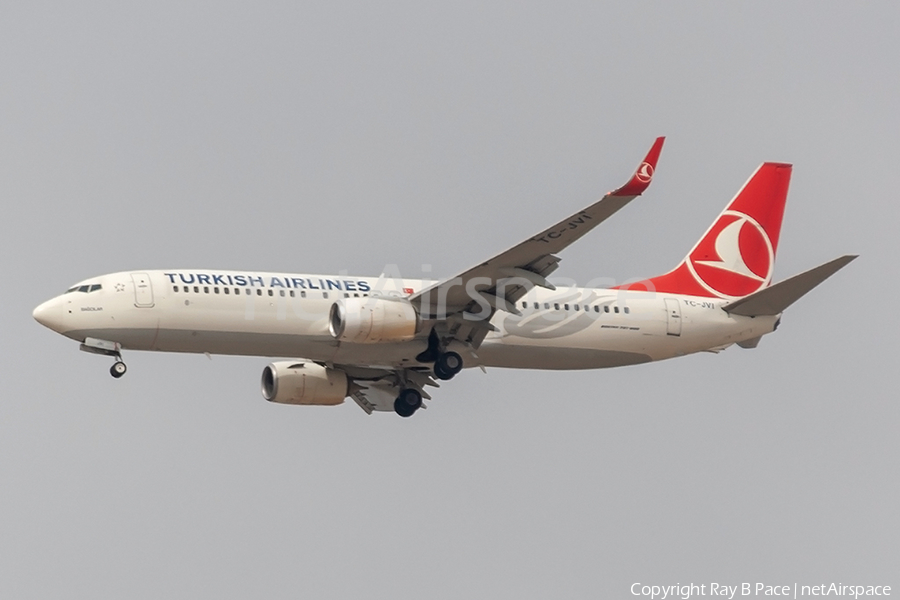 Turkish Airlines Boeing 737-8F2 (TC-JVI) | Photo 507049