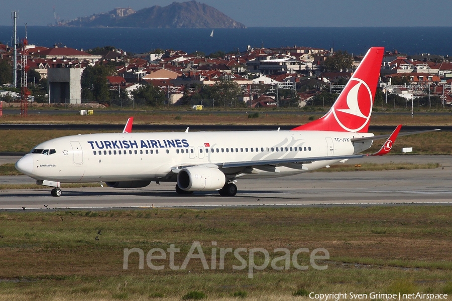 Turkish Airlines Boeing 737-8F2 (TC-JVK) | Photo 277433