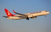 Turkish Airlines Boeing 737-8F2 (TC-JVM) at  Billund, Denmark