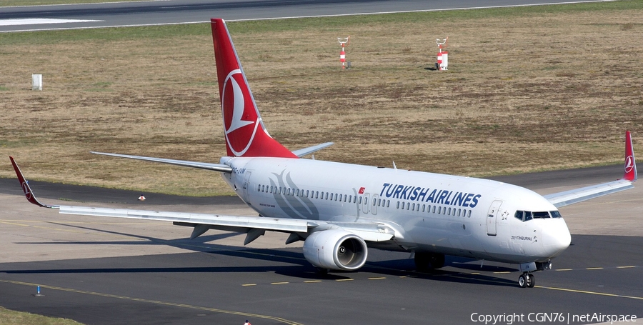 Turkish Airlines Boeing 737-8F2 (TC-JVM) | Photo 444094