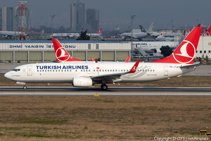 Turkish Airlines Boeing 737-8F2 (TC-JVM) | Photo 311554