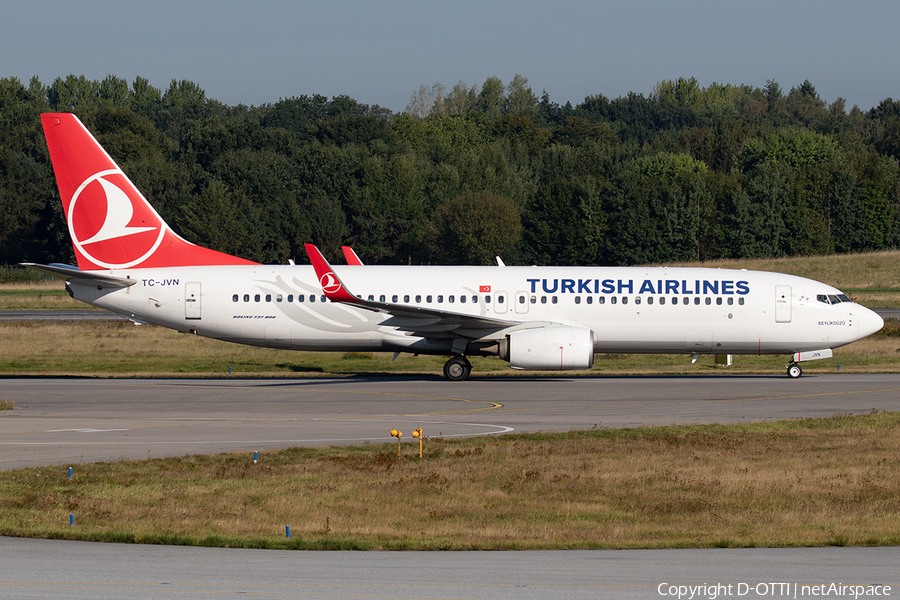 Turkish Airlines Boeing 737-8F2 (TC-JVN) | Photo 400469