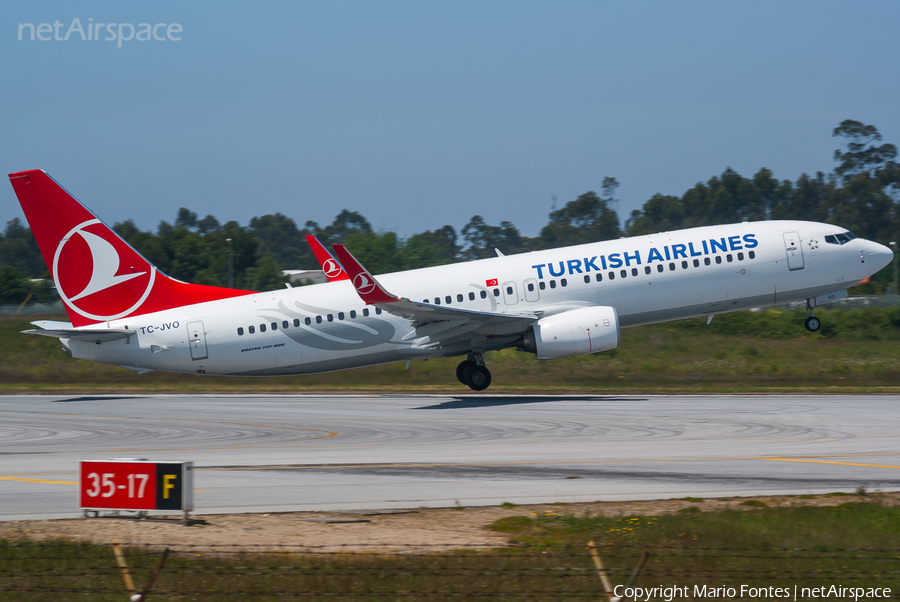 Turkish Airlines Boeing 737-8F2 (TC-JVO) | Photo 114839