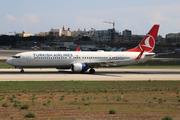 Turkish Airlines Boeing 737-8F2 (TC-JVP) at  Luqa - Malta International, Malta