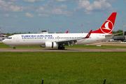 Turkish Airlines Boeing 737-8F2 (TC-JVR) at  Hannover - Langenhagen, Germany