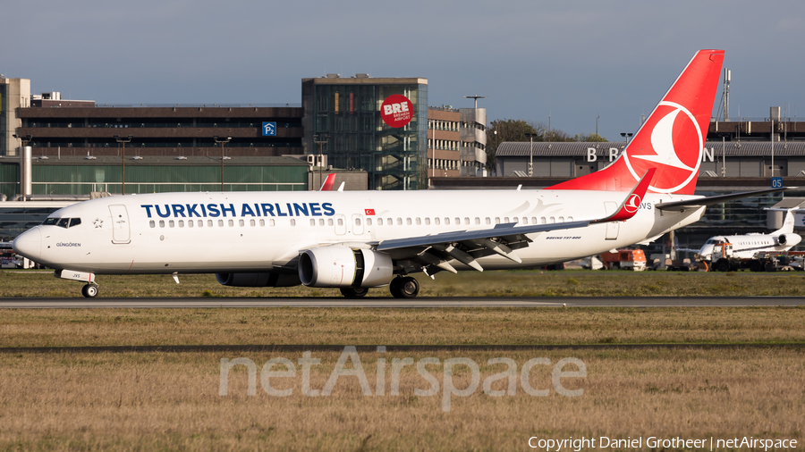 Turkish Airlines Boeing 737-8F2 (TC-JVS) | Photo 354953