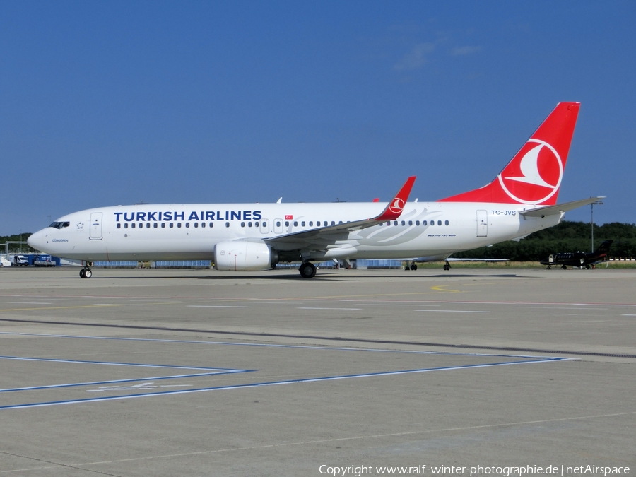 Turkish Airlines Boeing 737-8F2 (TC-JVS) | Photo 362797