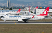 Turkish Airlines Boeing 737-8F2 (TC-JVS) at  Istanbul - Ataturk, Turkey