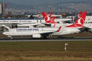 Turkish Airlines Boeing 737-8F2 (TC-JVS) at  Istanbul - Ataturk, Turkey