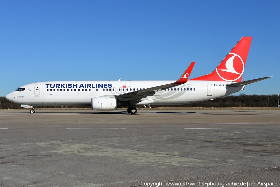 Turkish Airlines Boeing 737-8F2 (TC-JVT) | Photo 442006