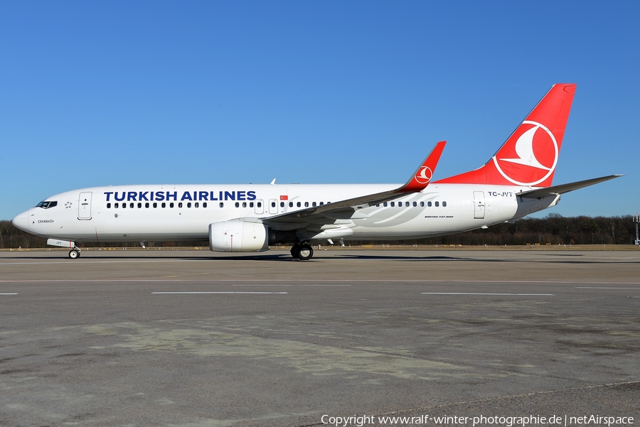 Turkish Airlines Boeing 737-8F2 (TC-JVT) | Photo 442006