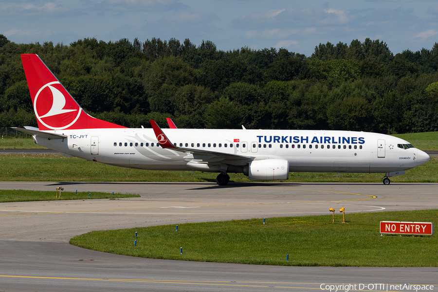 Turkish Airlines Boeing 737-8F2 (TC-JVT) | Photo 181454