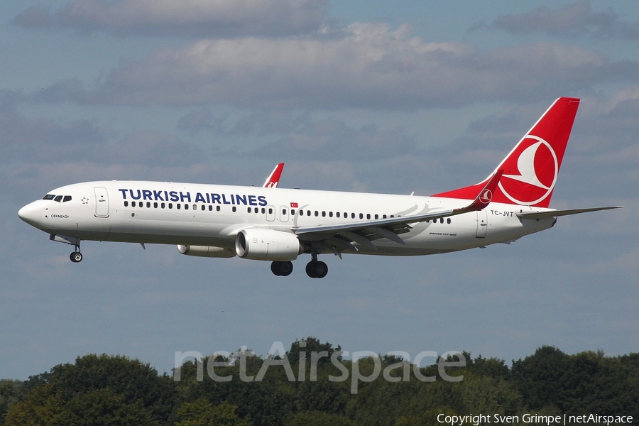 Turkish Airlines Boeing 737-8F2 (TC-JVT) | Photo 181563
