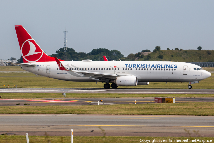 Turkish Airlines Boeing 737-8F2 (TC-JVU) | Photo 514828