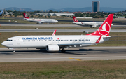 Turkish Airlines Boeing 737-8F2 (TC-JVU) at  Istanbul - Ataturk, Turkey