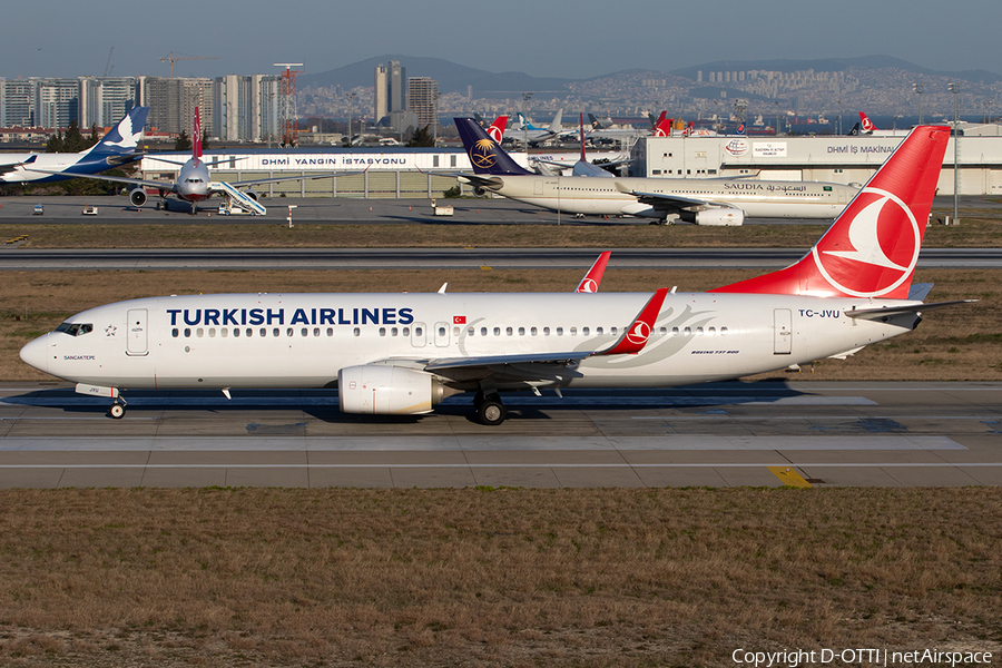 Turkish Airlines Boeing 737-8F2 (TC-JVU) | Photo 307986